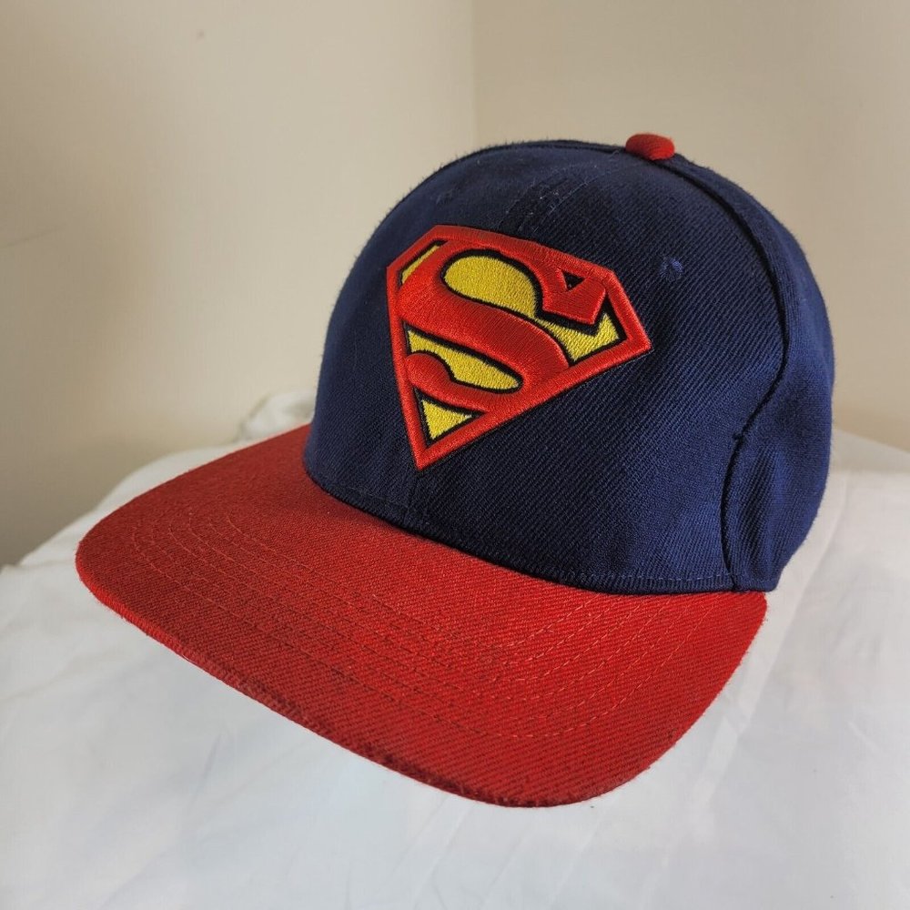 SUPERMAN Trucker Hat Snapback Baseball Patch Cap dad superhero